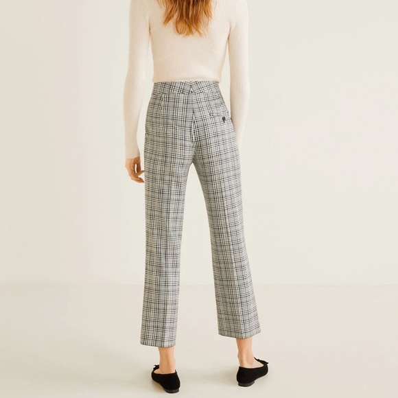Mango plaid trousers - Picture 3 of 10